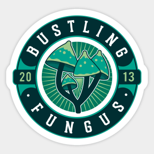 Bustling Fungus Emblem Sticker